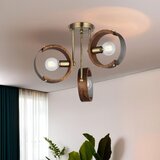 Opviq Luster Manya-52-13, 14x14x2.5cm, 36cm, IP20 Smeđe-zlatna boja | Eponuda.ba