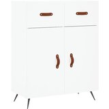 Maison Chic Komoda - Predalnik bela 69,5x34x90 cm inženirski les, (21716349) | Shoptok.si