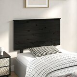 vidaXL uzglavlje za krevet crno 94 x 6 x 82,5 cm od masivne borovine Cijene