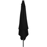  Vrtni suncobran Crna 295 x 295 x 245 cm Poliester i čelik | shoptok.hr