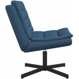  Stolica na kotačiće Plava 63 x 75 x 76 cm tkanina | Eponuda.com