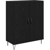  Highboard Bijeli i crni hrast 69,5 x 34 x 180 cm | shoptok.hr