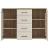 Modern Living Široka Komoda Amare, Kašmir, Barva Hrasta | Shoptok.si