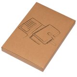  NOTES A5 CRTE 256L OD UMJETNE KOŽE SA PROSTOROM ZA KREDITNE KARTICE MACMA 2008804 PLAVO-CRNI | shoptok.hr