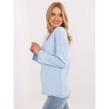 RELEVANCE Blouse-RV-BZ-A852.51-light blue Cene