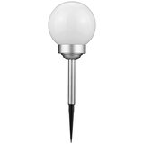 BAUHAUS solarna kuglasta svjetiljka (štap za zabijanje u zemlju, promjer: 30 cm, visina: 730 mm, 8 h) | shoptok.hr