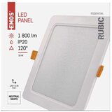 Emos led rasvjeta rubic ugradbena 18 w 1800 lm- ZD2442 | shoptok.hr