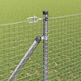  Zavareno žičano ograđivanje s bodljama 50 x 1,2 m Srebrna Mreža | shoptok.hr