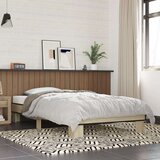 vidaXL Okvir za krevet boja hrasta 90x190 cm konstruirano drvo i metal | shoptok.hr