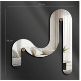 WALLXPERT dekorativno ogledalo Ozgl509 silver | Eponuda.com