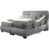 Esposa POSTELJA BOXSPRING 160 cm x 200 cm , tekstil temno siva | Shoptok.si