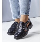Gemre Black cut-out shoes Eleana | shoptok.hr
