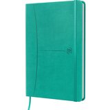 Oxford beležnica Signature, DIN A5, kvadratna, turkizna, (21655064) | Shoptok.si