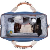 Childhome Mommy Bag Canvas Indigo torba za previjanje 55 x 30 x 40 cm 1 kom | shoptok.hr