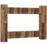  Set TV komoda Zidne 10 pcs Staro drvo 30.5 x 30 x 90 cm | shoptok.hr