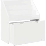  Otroška knjižnica Bela 60 x 29,5 x 69 cm Konstruiran les, (5000152572) | Shoptok.si