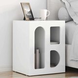  Nočna omarica 2 pcs Visok sijaj bela 40 x 35 x 50 cm, (5000107115) | Shoptok.si