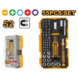 Ingco hksdb0558 set preciznih odvijača i bitova 55kom super ( HKSDB0558 ) Cene
