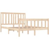  Posteljni okvir iz trdne borovine 135x190 cm, (20905260) | Shoptok.si