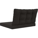  Zunanja blazina za kavč 2 pcs Črna Poliester, (5000202310) | Shoptok.si