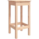  Barske stolice 2 kom 40 x 40 x 78 cm od masivne borovine | shoptok.hr