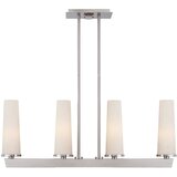 Elstead Lighting Elstead Viseča svetilka Chelsea Loft Contemporary s 4 lučmi, brušen nikelj, (22098151) | Shoptok.si