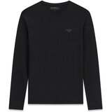 Guess Majice z dolgimi rokavi Cn Ls Core Extra Slim Tee Črna Cene