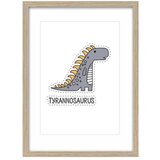 Dekordom slika KIDS 27x37 sa ramom - TOIR25540 - Tyranosaurus | ePonuda.com
