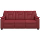SOFA Vinska crvena 191 x 85 x 93 cm Umjetna koža - boja crnog vina 160 cm | shoptok.hr