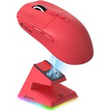 Attack Shark bežični gaming miš X6 PAW3395/26000 dpi/superlight/trimode/red + charging dock | Eponuda.com