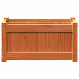  Vrtna sadilica voštano smeđe boje 60 x 31 x 31 cm od borovine | shoptok.hr