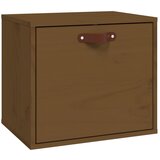 Maison Chic Stenska omarica - Zidna omarica medeno rjava 40x30x35 cm trdna borovina iu60, (22062396) Cene