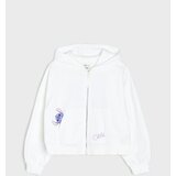 Sinsay Majica s kapuljačom na patentni zatvarač Stitch | shoptok.hr