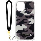 Guess Ovitek za iPhone 12 / 12 Pro z zapestnim paš?kom Camouflage Pattern siv, (20516780) Cene