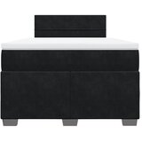 Box spring krevet s madracem crni 120 x 200 cm baršunasti | Eponuda.ba