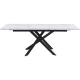 XXXL Jedilna Miza Erik, Marmor, 150-200x90 | Shoptok.si