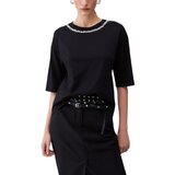 Liu Jo Majice s kratkimi rokavi ECS MODA WA6128 JS904 Črna | Shoptok.si