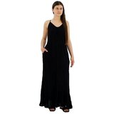 Superdry Dolge obleke Robe longue sans manches Črna Cene