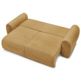 Bobochic Paris Senf žuta sklopiva sofa od samta 257 cm Lucien – | shoptok.hr