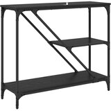  Konzolna stolica Crni hrast 88,5 x 30 x 75 cm Konstruirano drvo | shoptok.hr