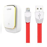 Ldnio HIŠNI POLNILEC 220V adapter 4 x USB 4,4A z Lightning (apple) kablom Cene