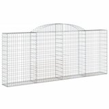  Lučne gabionske košare 5 kom 300x30x120/140cm pocinčano željezo | shoptok.hr