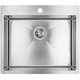 LAVEO Inox sudoper Marmara sa sifonom, srebrni, 51x59 cm Cijene
