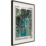  Poster - Raised Relief Map: Eastern Norway 20x30 | shoptok.hr