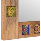  Zrcalo za kupaonicu Prirodna 50 x 70 x 3 cm Čvrsto drvo manga - Prirodna | shoptok.hr