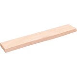  Zidna polica 60 x 10 x 2 cm od neobrađene masivne hrastovine | Eponuda.com