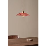 Jotex Rdeča/v zlati barvi steklena viseča svetilka ø 30 cm Nugget – | Shoptok.si