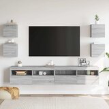  Zidni TV ormarići 4 kom boja hrasta sonome 30,5 x 30 x 30 cm | Eponuda.ba