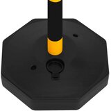  Stupići za parking – Set stupova s lancima 10 m plastični lanac - Žuta 4 - OUTLET - NEPREUZETO | shoptok.hr