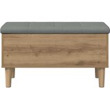  Klupa za odlaganje s jastučićem Hrast artisan 82 x 42 x 46 cm | shoptok.hr